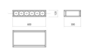 画像1: W600, PIEZO 6本ボックス